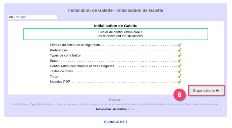 Fichier:06-Installation de Galette - Initialisation de Galette.png